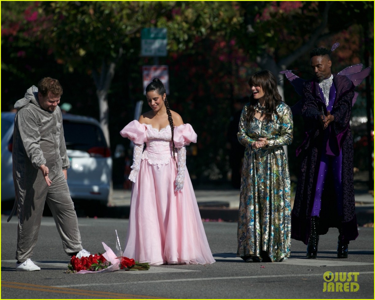Camila Cabello Wears Her 'Cinderella' Costumes Again for Crosswalk the Musical Filming!