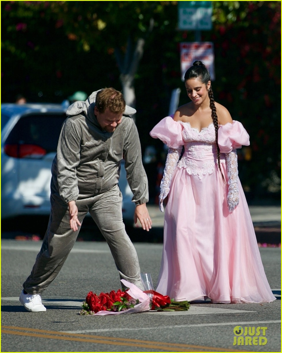 Camila Cabello Wears Her 'Cinderella' Costumes Again for Crosswalk the Musical Filming!
