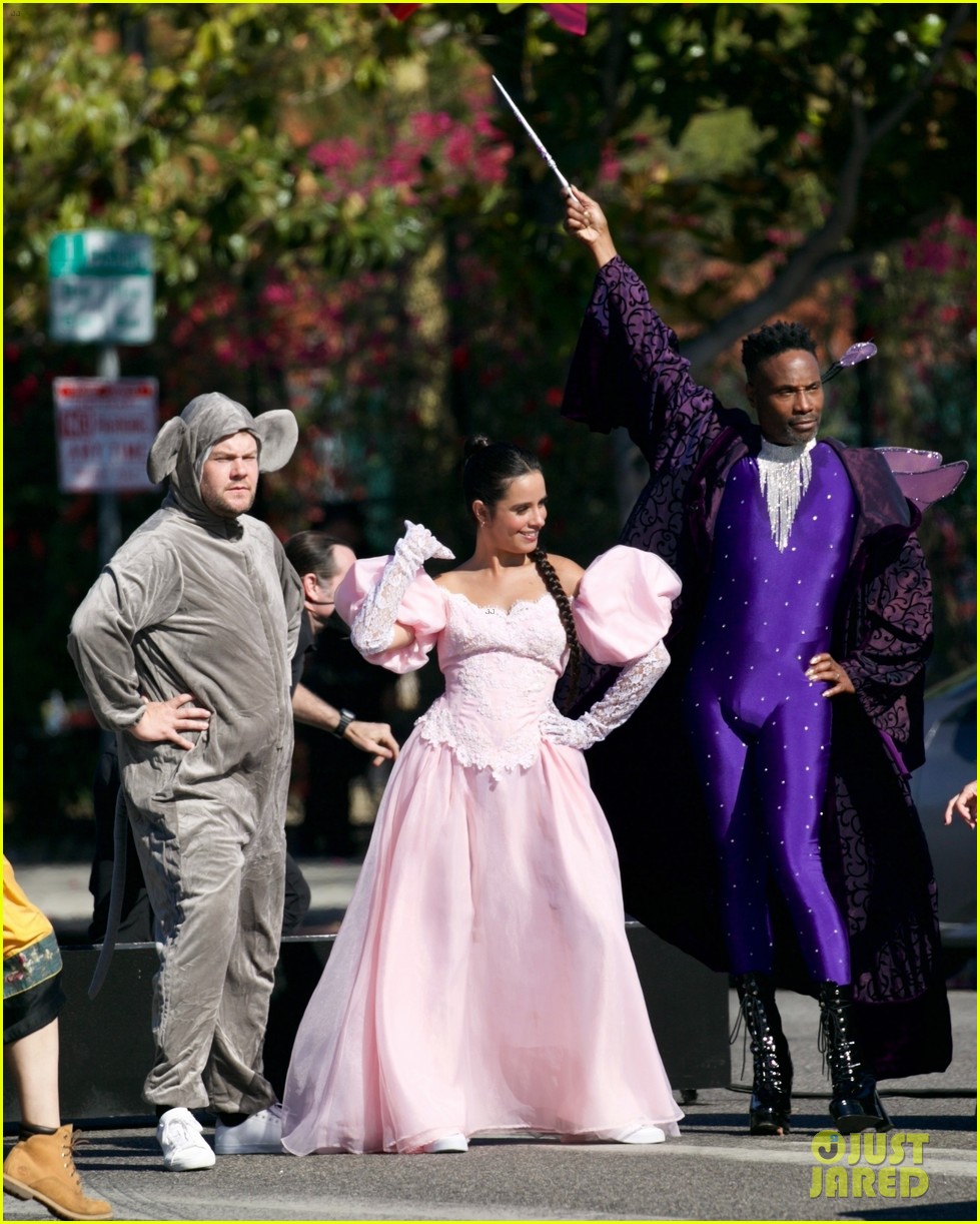 Camila Cabello Wears Her 'Cinderella' Costumes Again for Crosswalk the Musical Filming!