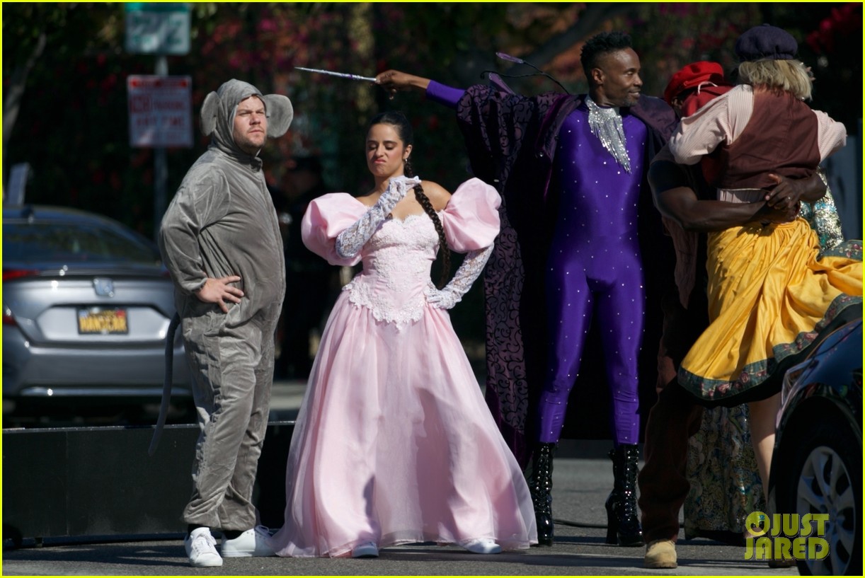 Camila Cabello Wears Her 'Cinderella' Costumes Again for Crosswalk the Musical Filming!