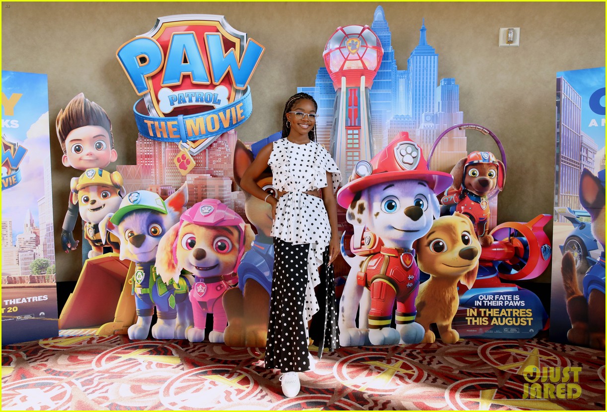 Iain Armitage & Marsai Martin Have Fun at 'Paw Patrol: The Movie' Screening