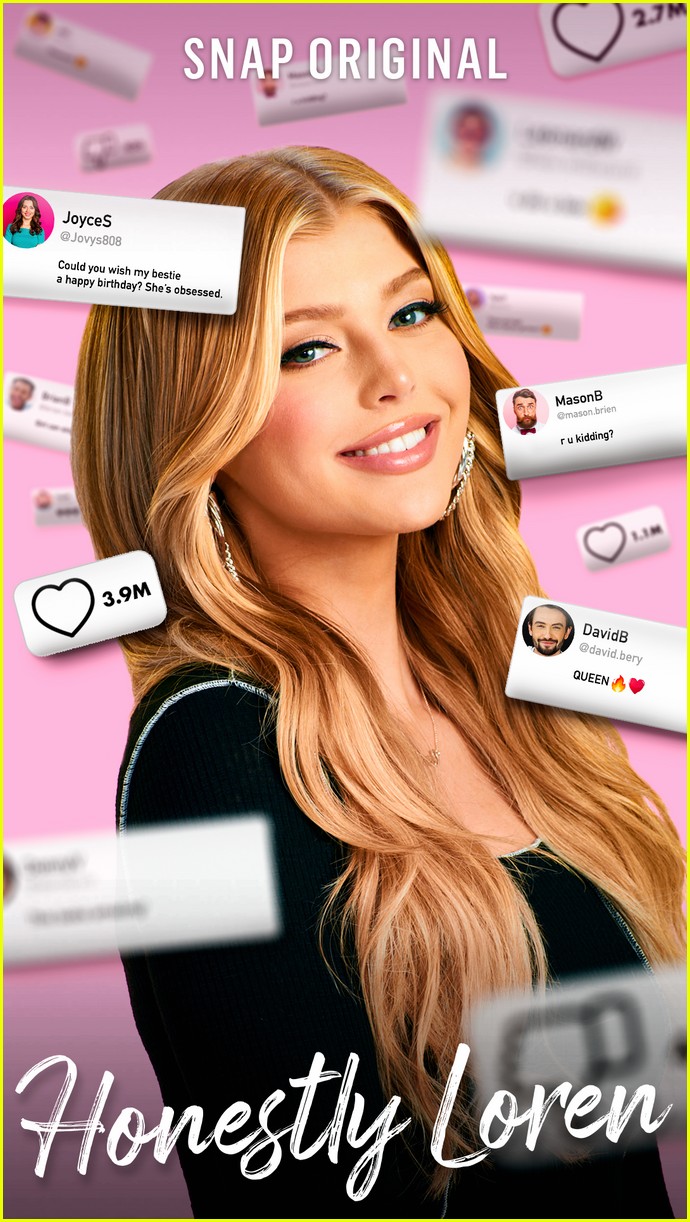Loren Gray To Launch New Snapchat Series 'Honestly Loren' - Watch The Trailer!