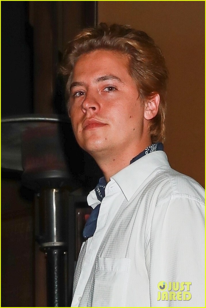 Cole Sprouse & Ari Fournier Grab Dinner Together at Craig's