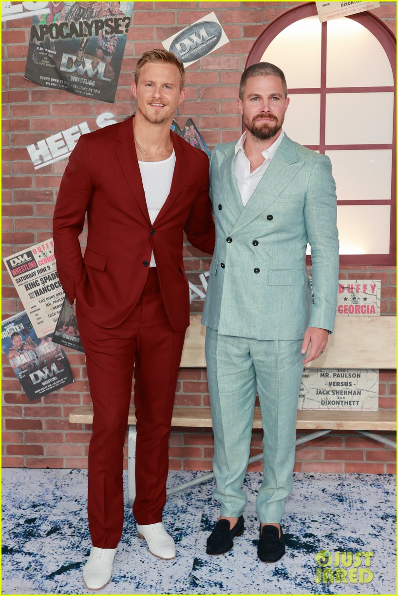 Stephen Amell, Alexander Ludwig & Kelli Berglund Premiere New Series 'Heels'