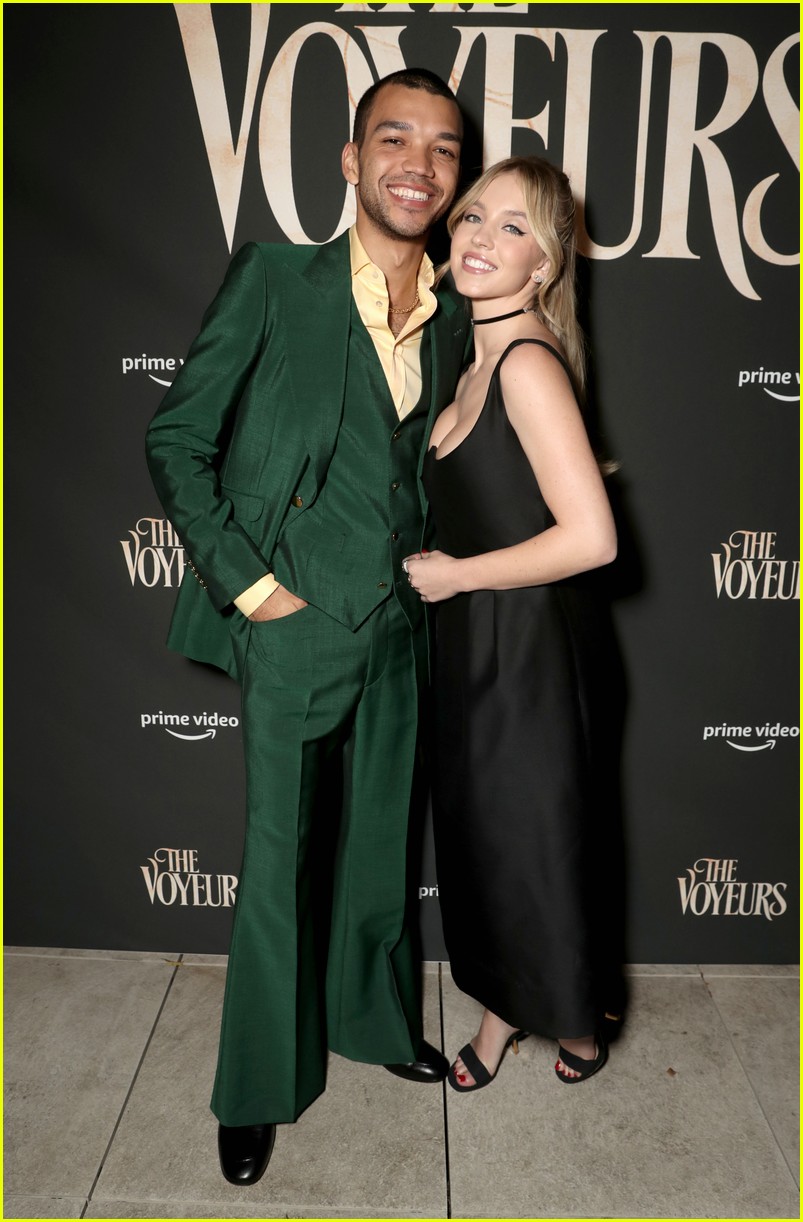 Sydney Sweeney Glams Up at 'The Voyeurs' Premiere with Justice Smith!