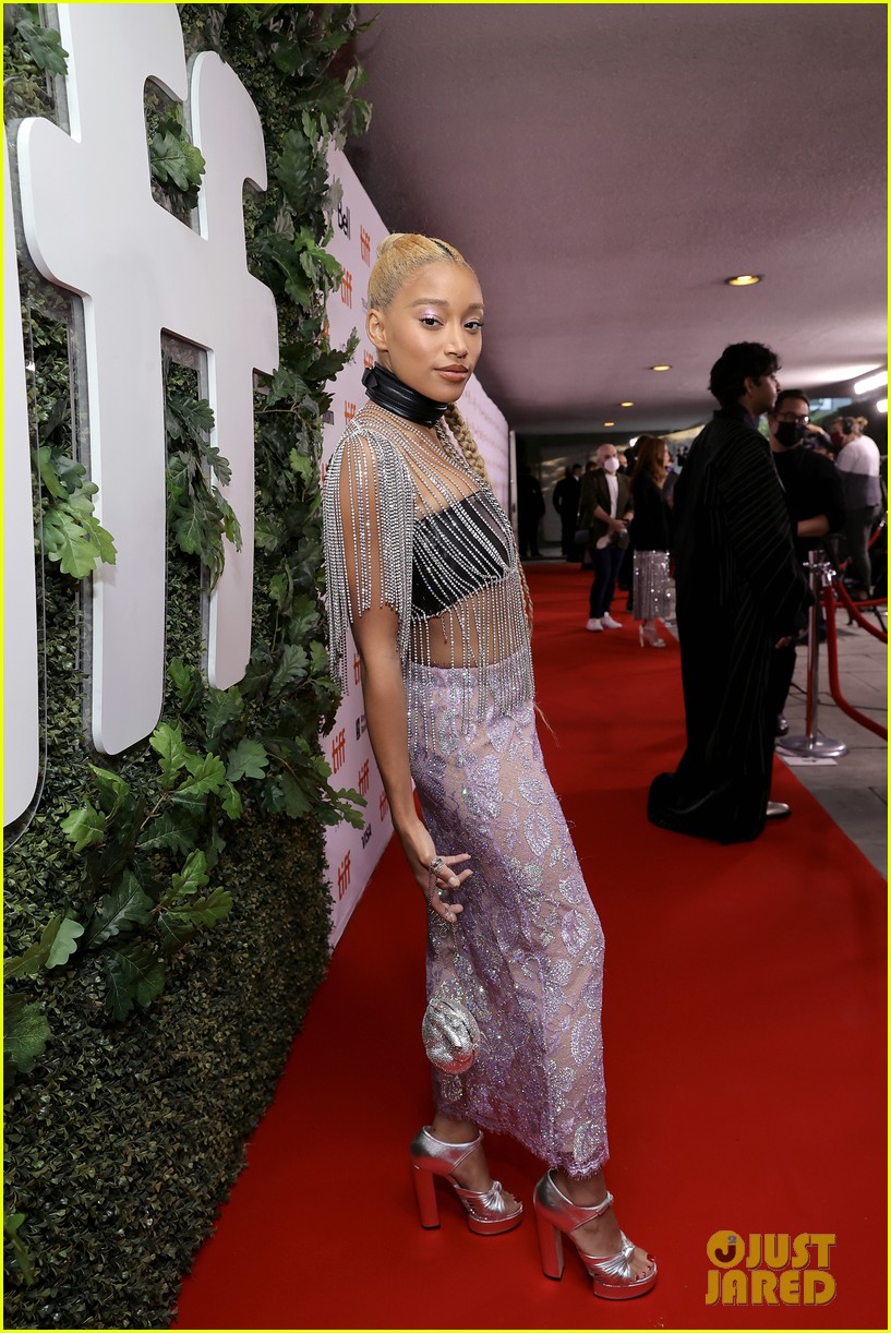 Amandla Stenberg Sparkles at 'Dear Evan Hansen' Premiere with Ben Platt & More