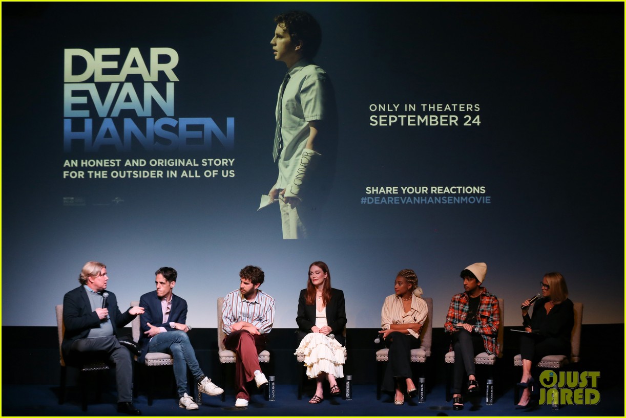 Amandla Stenberg & Nik Dodani Join Ben Platt at 'Dear Evan Hansen' NYC Screening