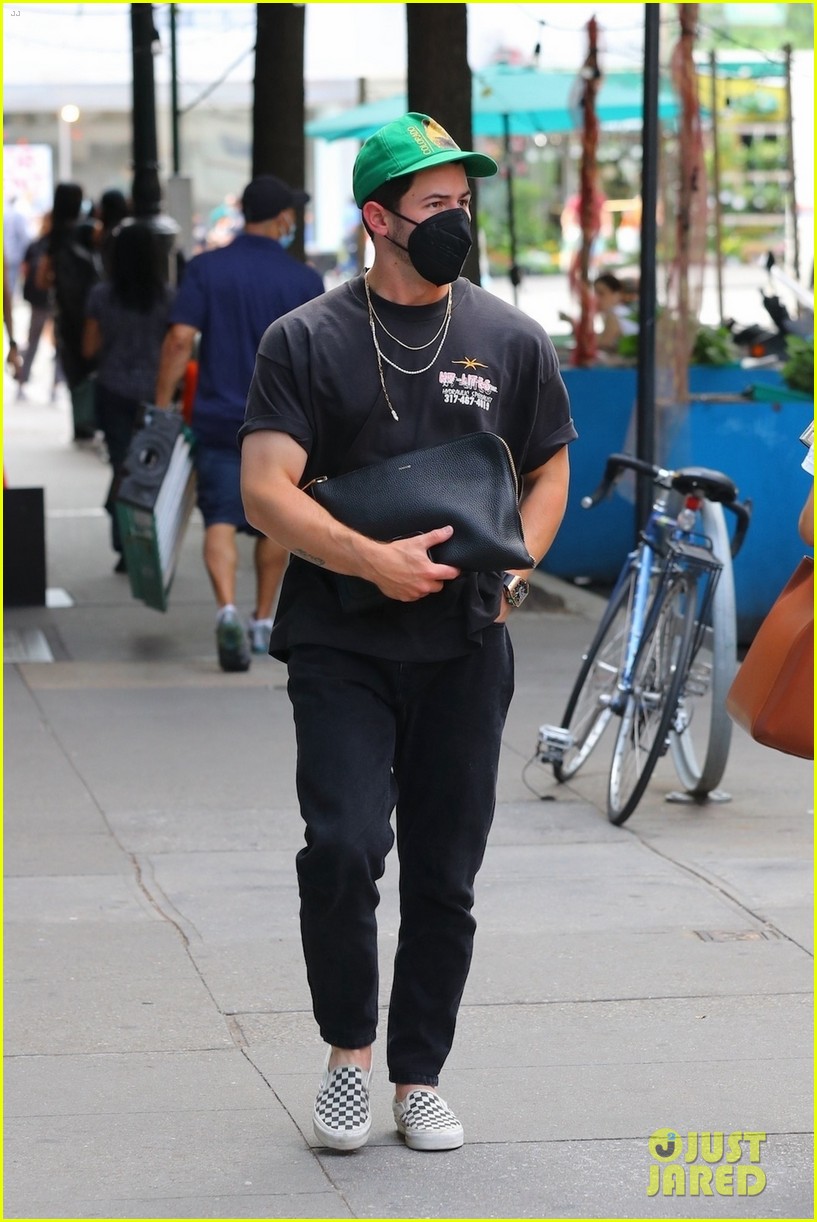 Nick & Joe Jonas Step Out Separately in New York City