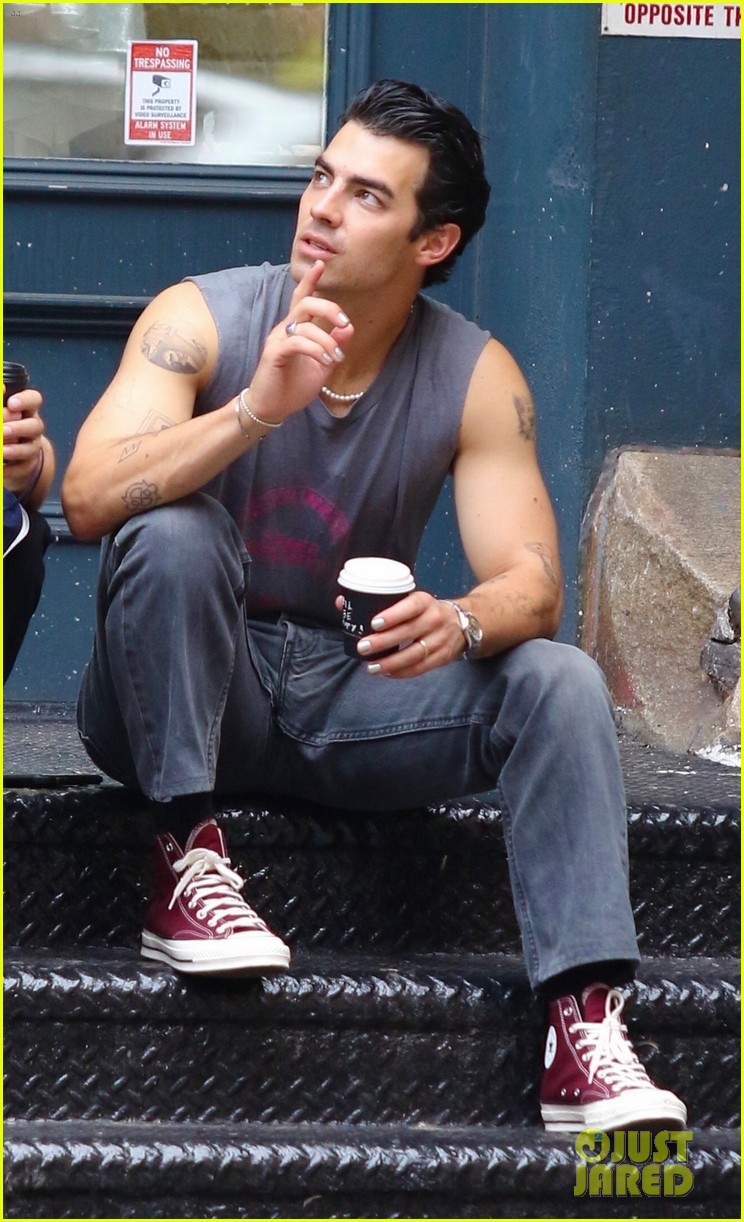 Nick & Joe Jonas Step Out Separately in New York City