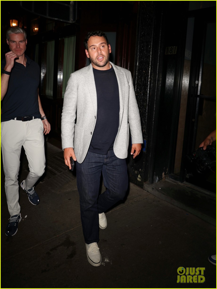 Justin & Hailey Bieber Step Out for Scooter Braun's Star-Studded Private Dinner in NYC