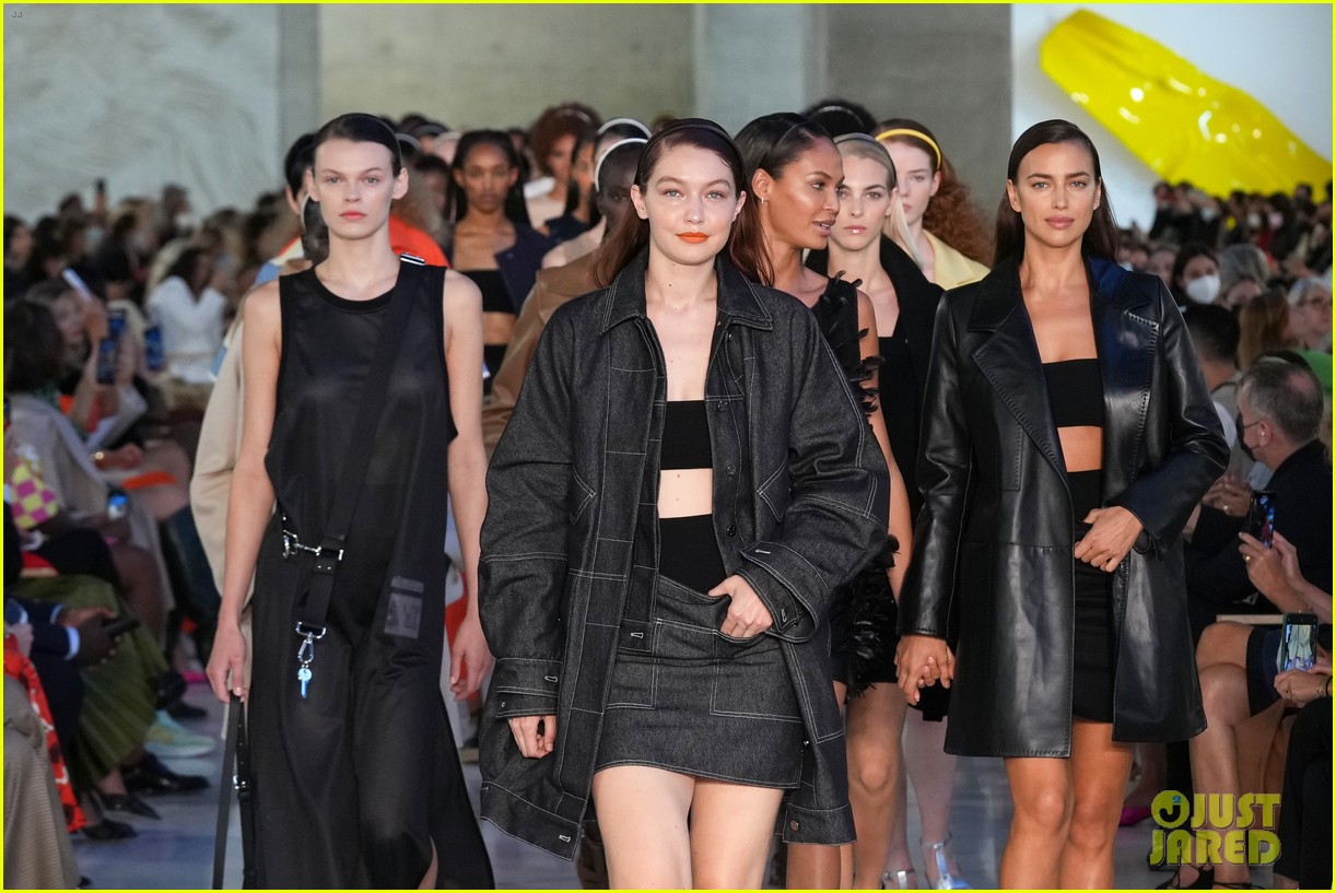 TikTok Star Khaby Lame Makes Runway Debut In Boss Milan Fashion Week Show with Gigi Hadid