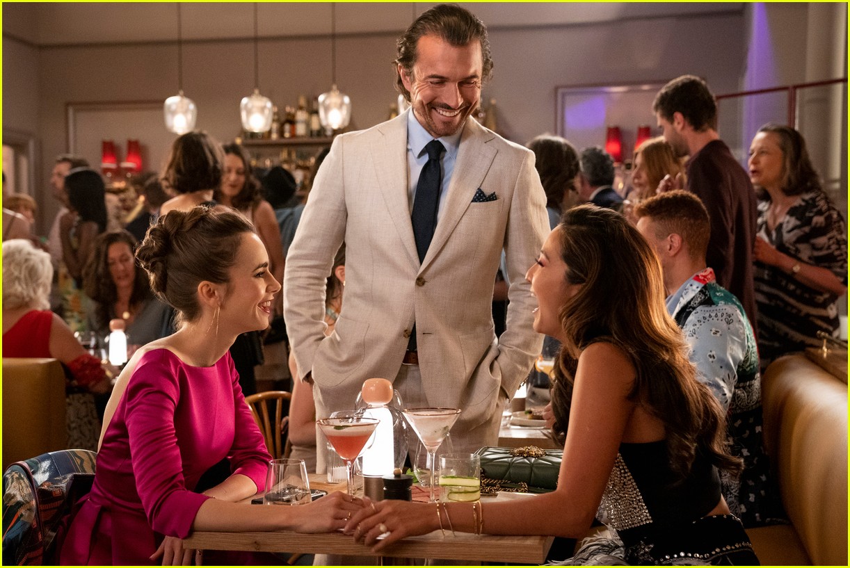 Lucien Laviscount Joins 'Emily In Paris' In First Look Season 2 Photos!