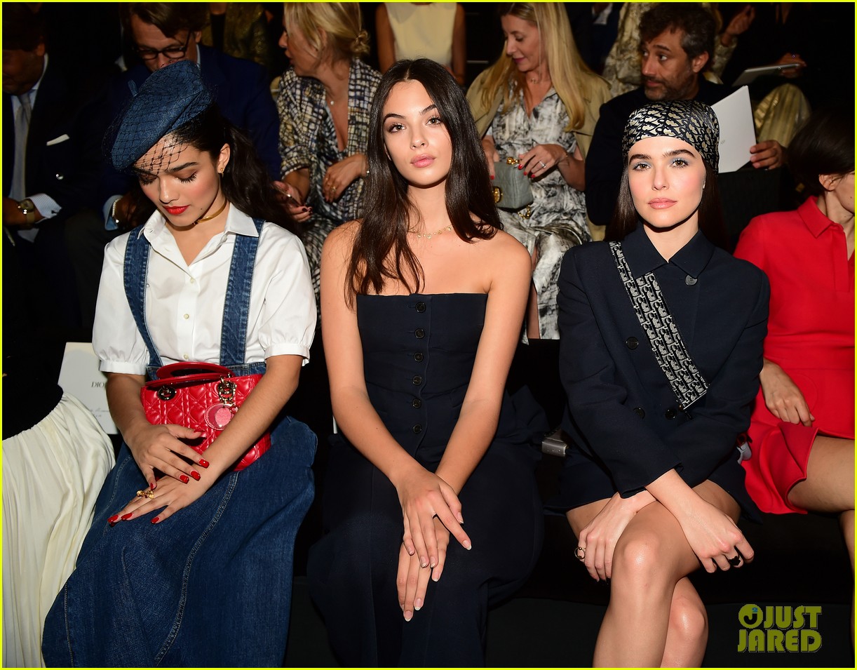 Rachel Zegler Attends First Paris Fashion Week, Sits Front Row at Dior Show