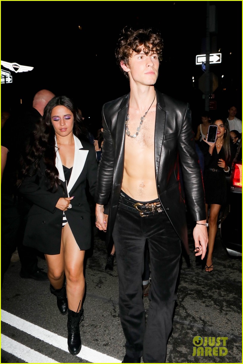 Shawn Mendes & Camila Cabello Hold Hands As They Head to a Met Gala 2021 After Party