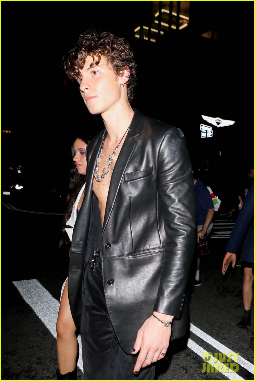 Shawn Mendes & Camila Cabello Hold Hands As They Head to a Met Gala 2021 After Party