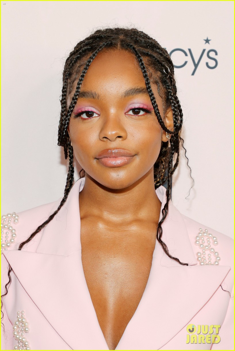 Storm Reid Attends Ladylike Foundation Event Before Chopping Her Hair Off for Met Gala