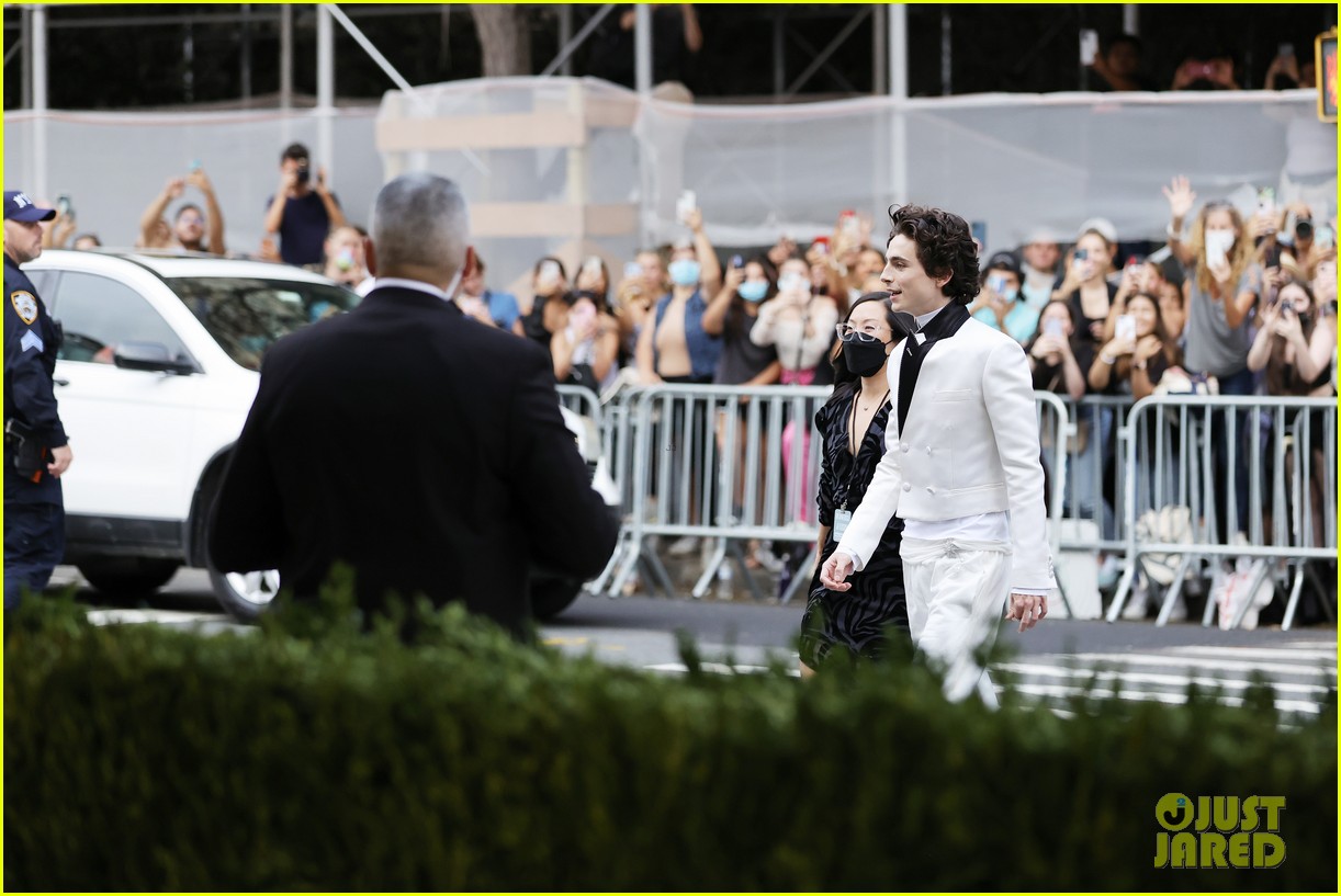 Timothee Chalamet's Smile Will Make You Swoon at Met Gala 2021