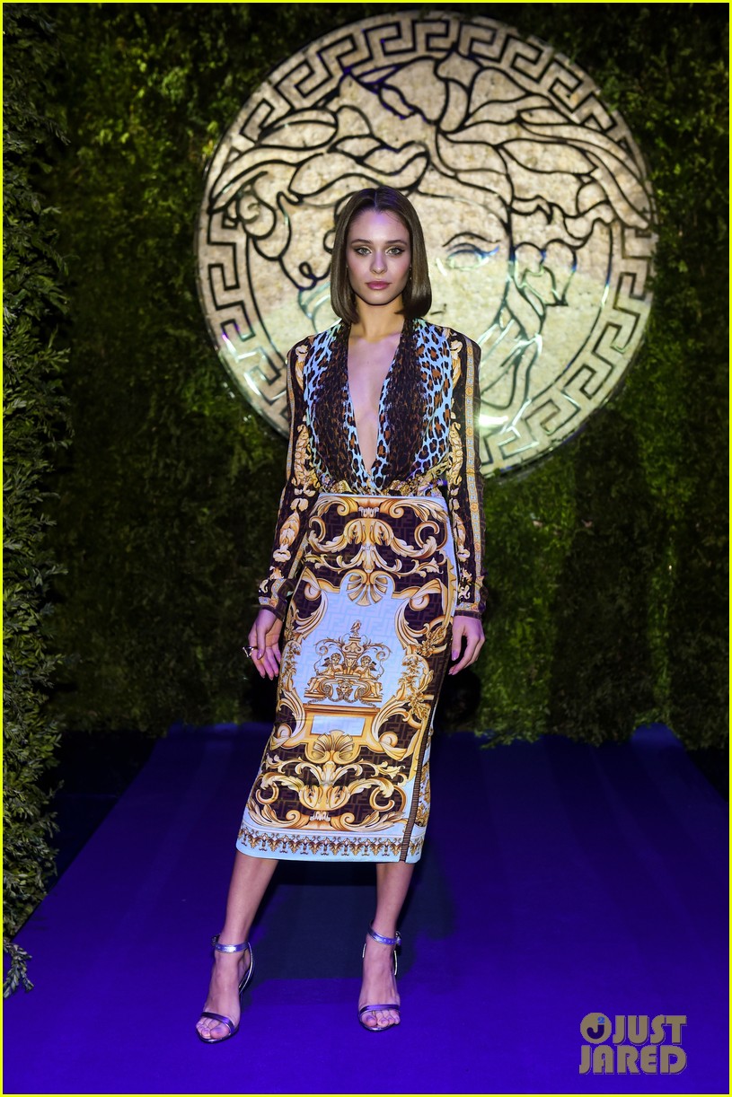 Cole Sprouse, Addison Rae & More Attend Versace & Fendi Collaboration Fashion Show