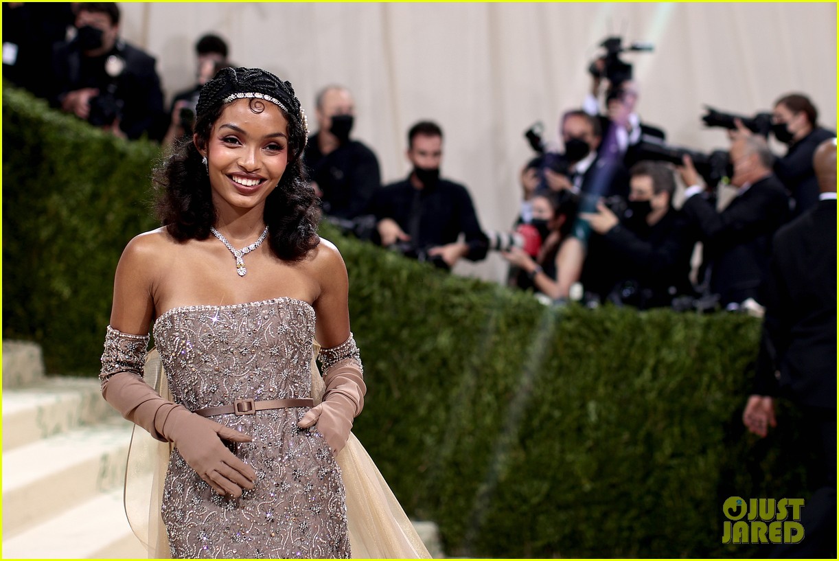 Yara Shahidi Represents Dior at Met Gala 2021