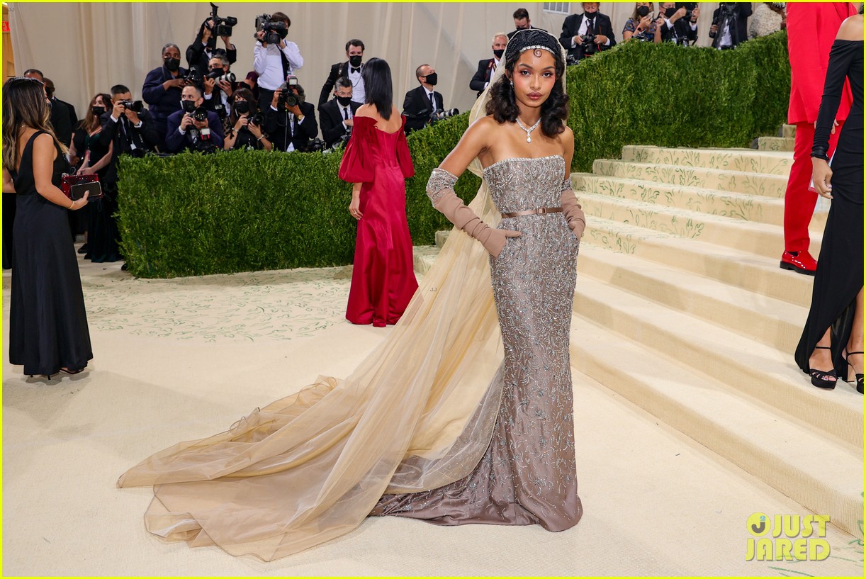 Yara Shahidi Represents Dior at Met Gala 2021