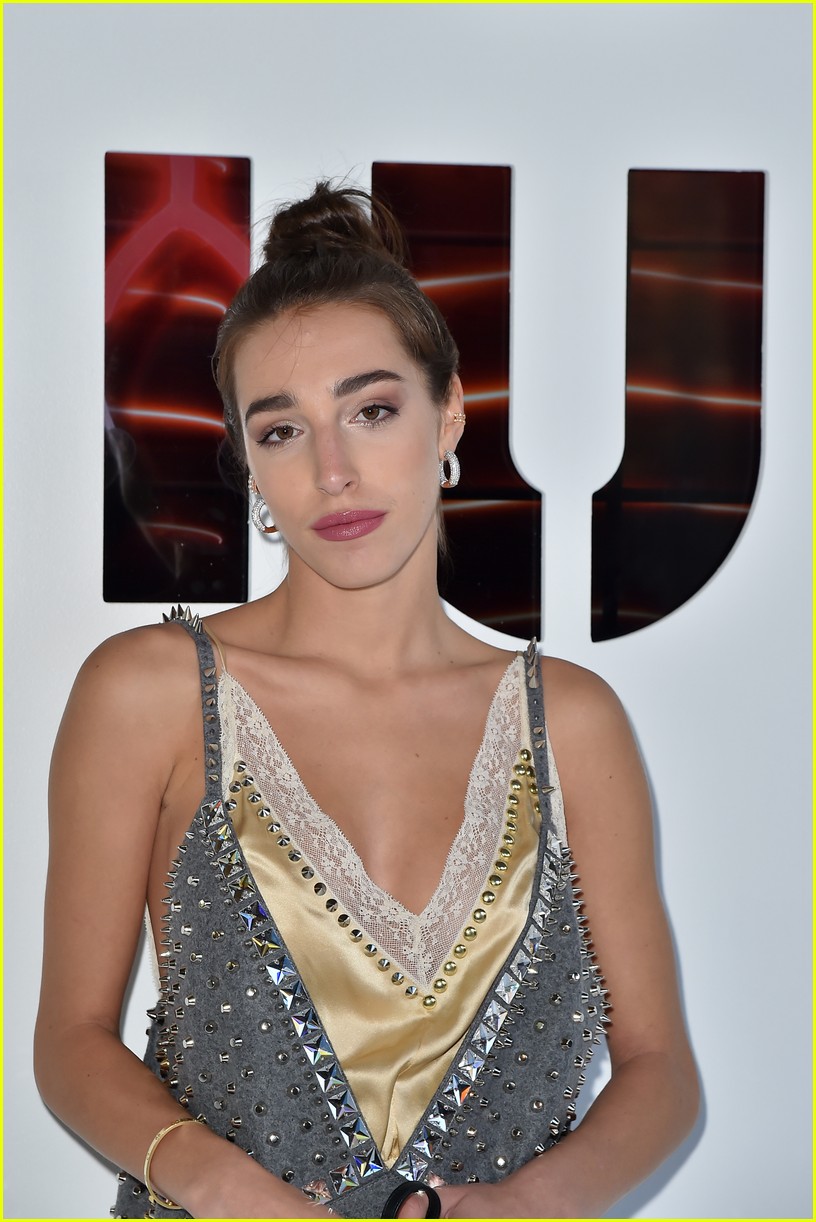 Maddie Ziegler, Halle Bailey & Rowan Blanchard Strike a Pose at Miu Miu Fashion Show in Paris