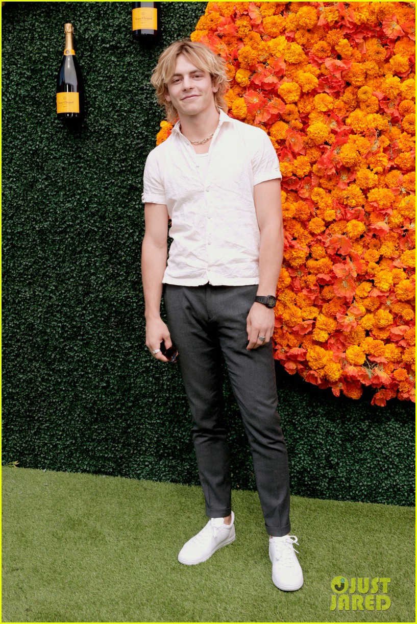 Ross Lynch & Girlfriend Jaz Sinclair Join Jacob Elordi at Veuve Clicquot Polo Classic 2021