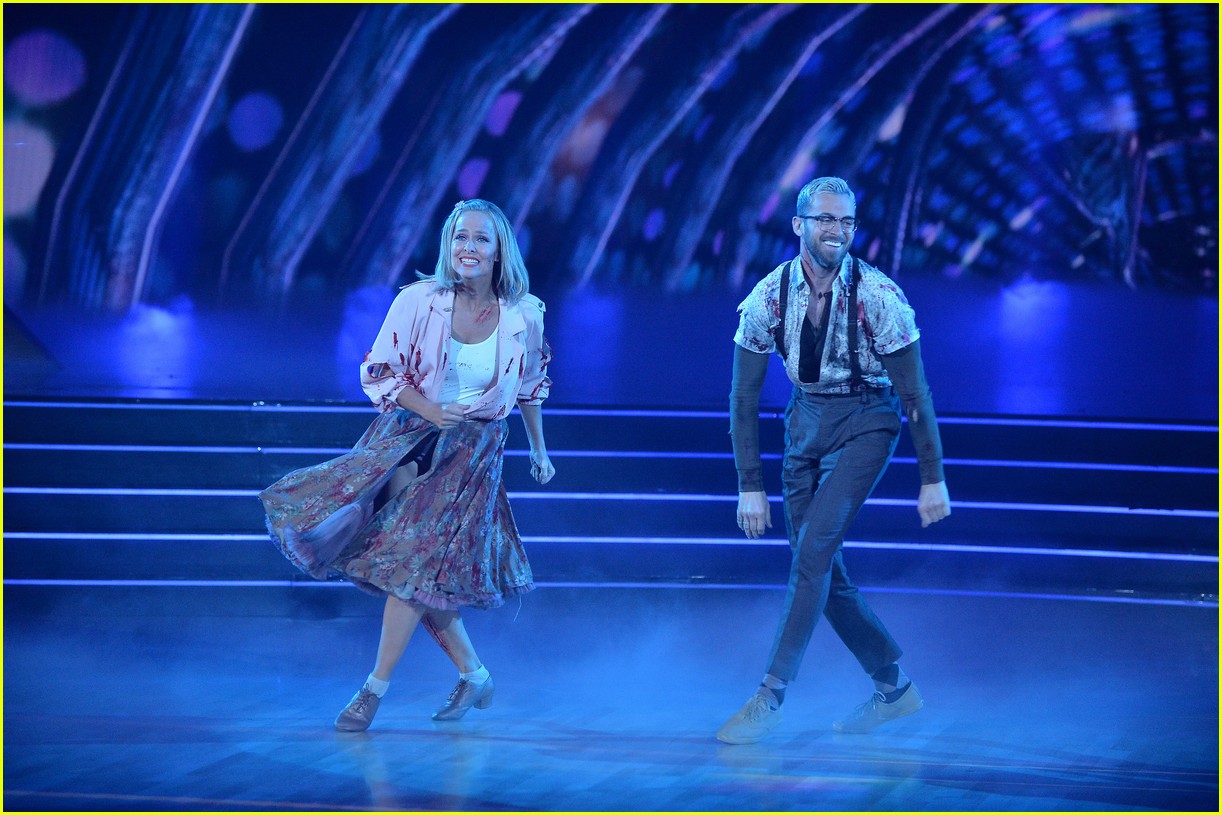 Melora Hardin Brings The Energy For 'Dancing With The Stars' Horror Night with Artem Chigvintsev - Watch Now!