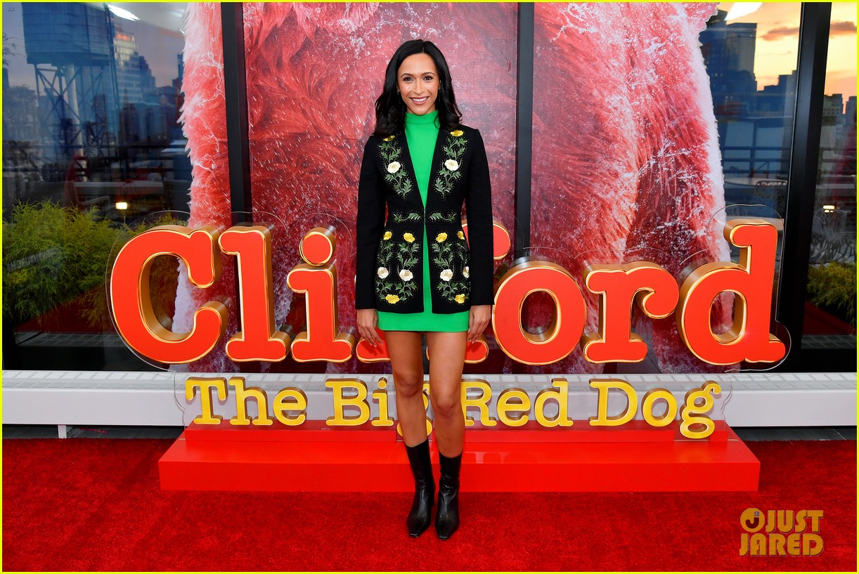 Darby Camp & Izaac Wang Walk Red Carpet at 'Clifford' NYC Premiere