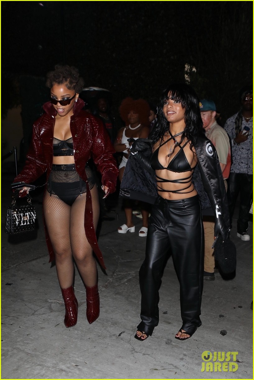 Halle Bailey Channels Janet Jackson For Halloween Party With Sister Chloe Bailey