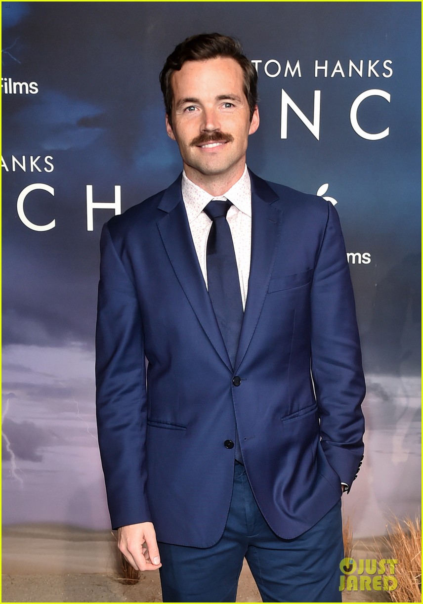 Ian Harding Rocks a Mustache at 'Finch' Premiere With Katie Cassidy & More