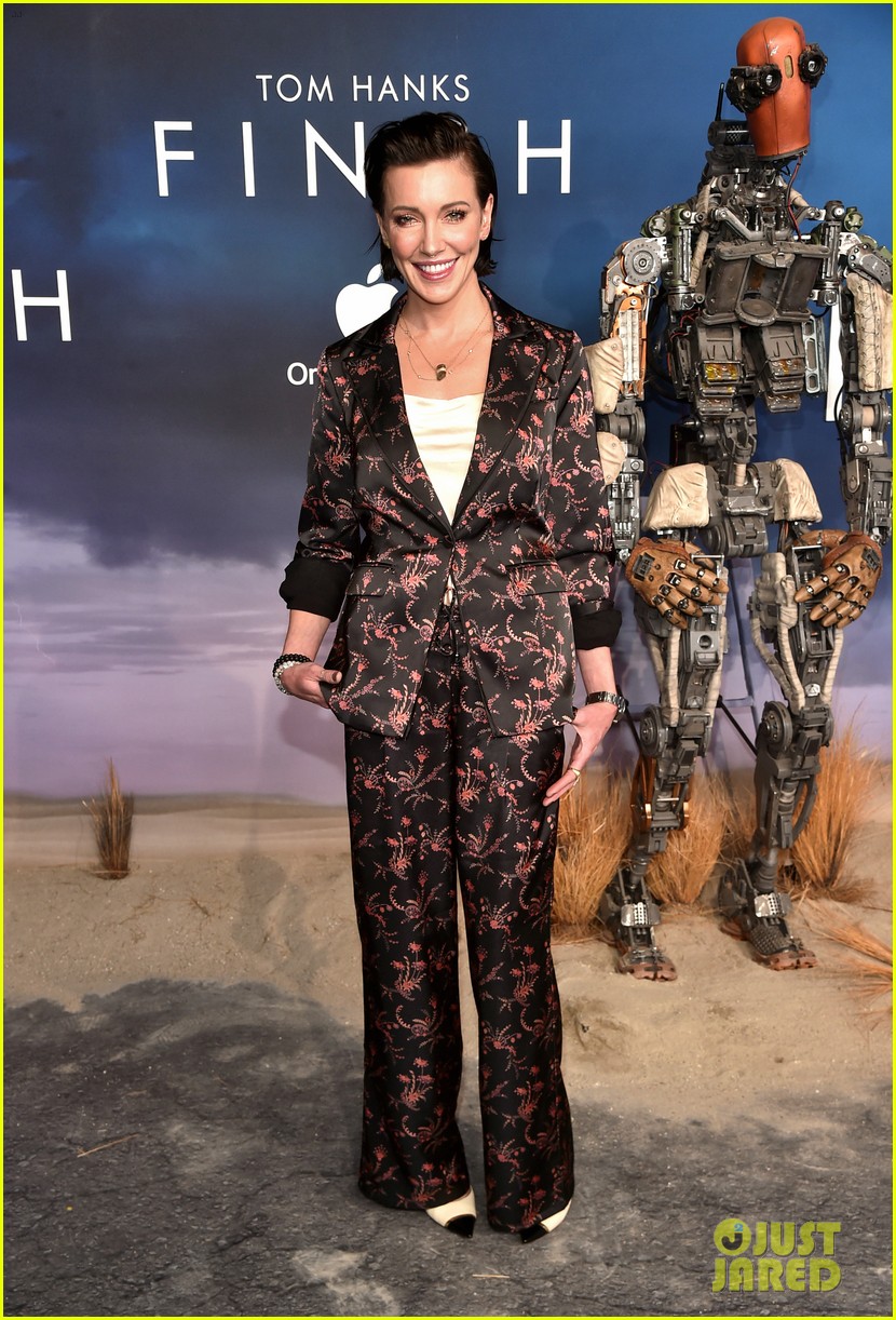 Ian Harding Rocks a Mustache at 'Finch' Premiere With Katie Cassidy & More