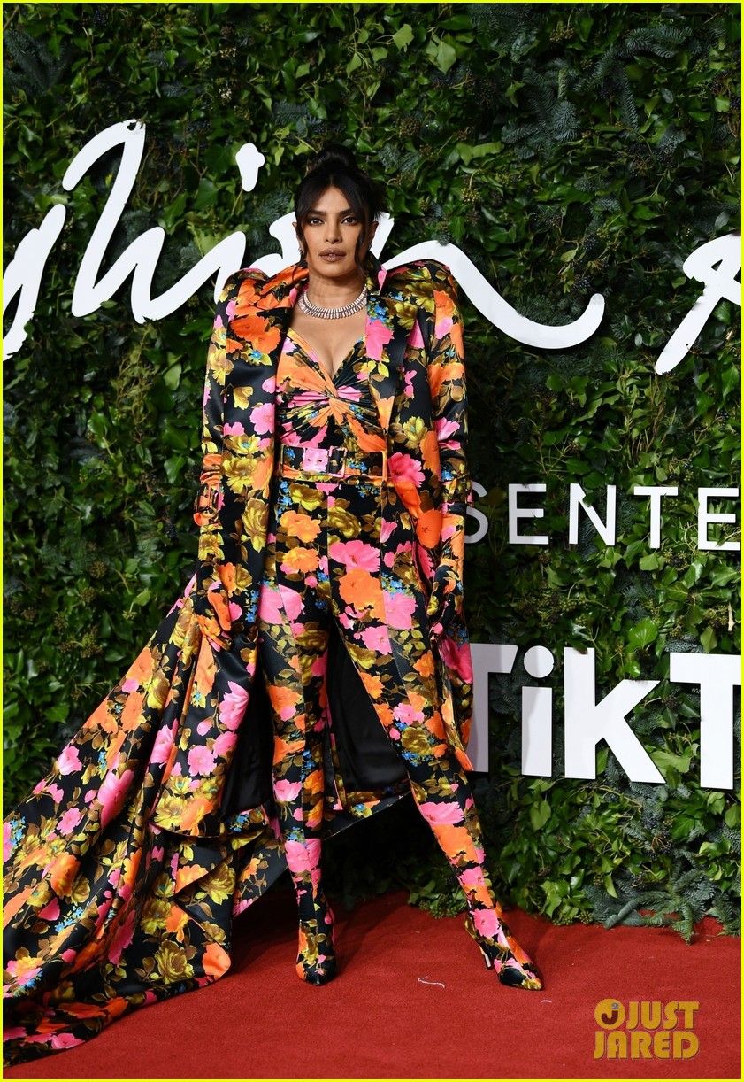 Nick Jonas Wears Unique Footwear to The Fashion Awards with Wife Priyanka Chopra