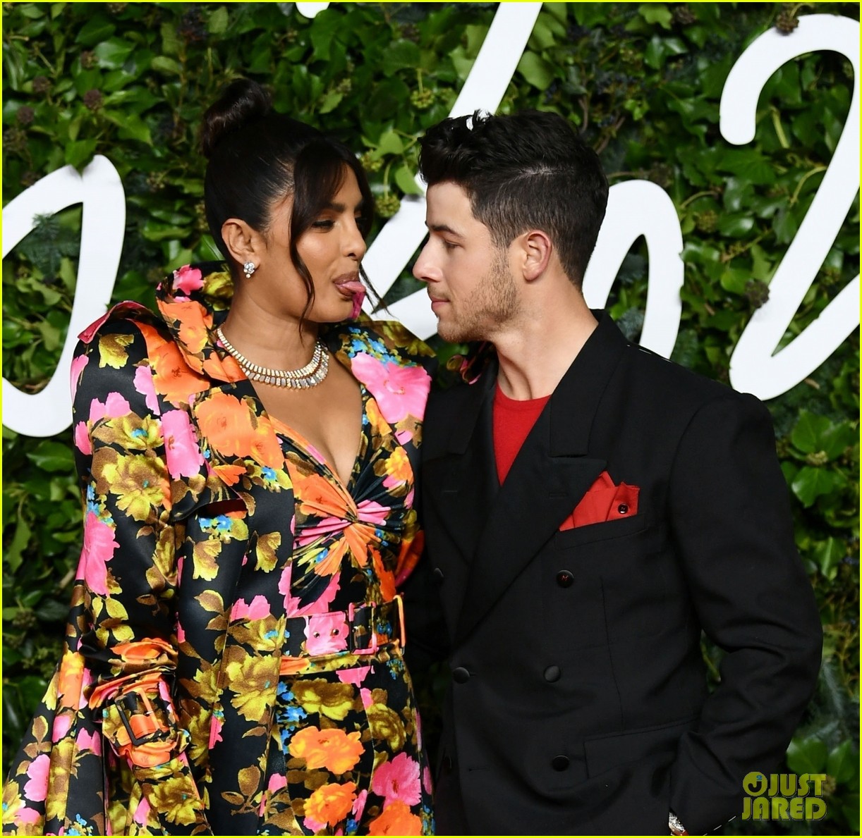 Nick Jonas Wears Unique Footwear to The Fashion Awards with Wife Priyanka Chopra