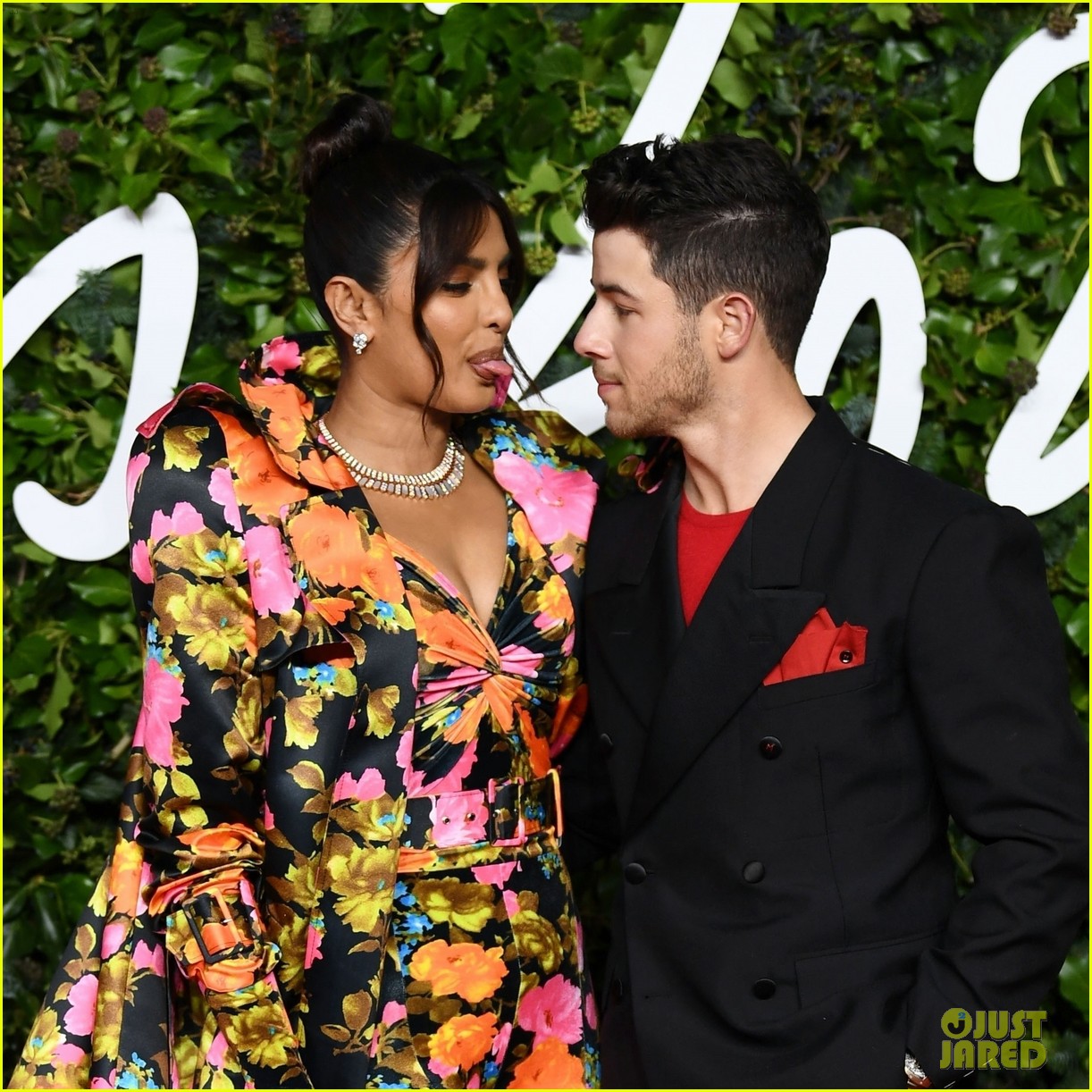 Nick Jonas Wears Unique Footwear to The Fashion Awards with Wife Priyanka Chopra