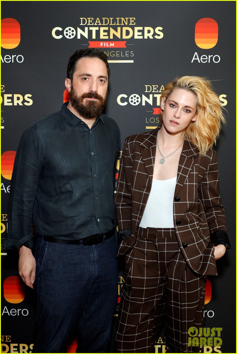 Kristen Stewart Chats With Andrew Garfield at Deadline Contenders Event!