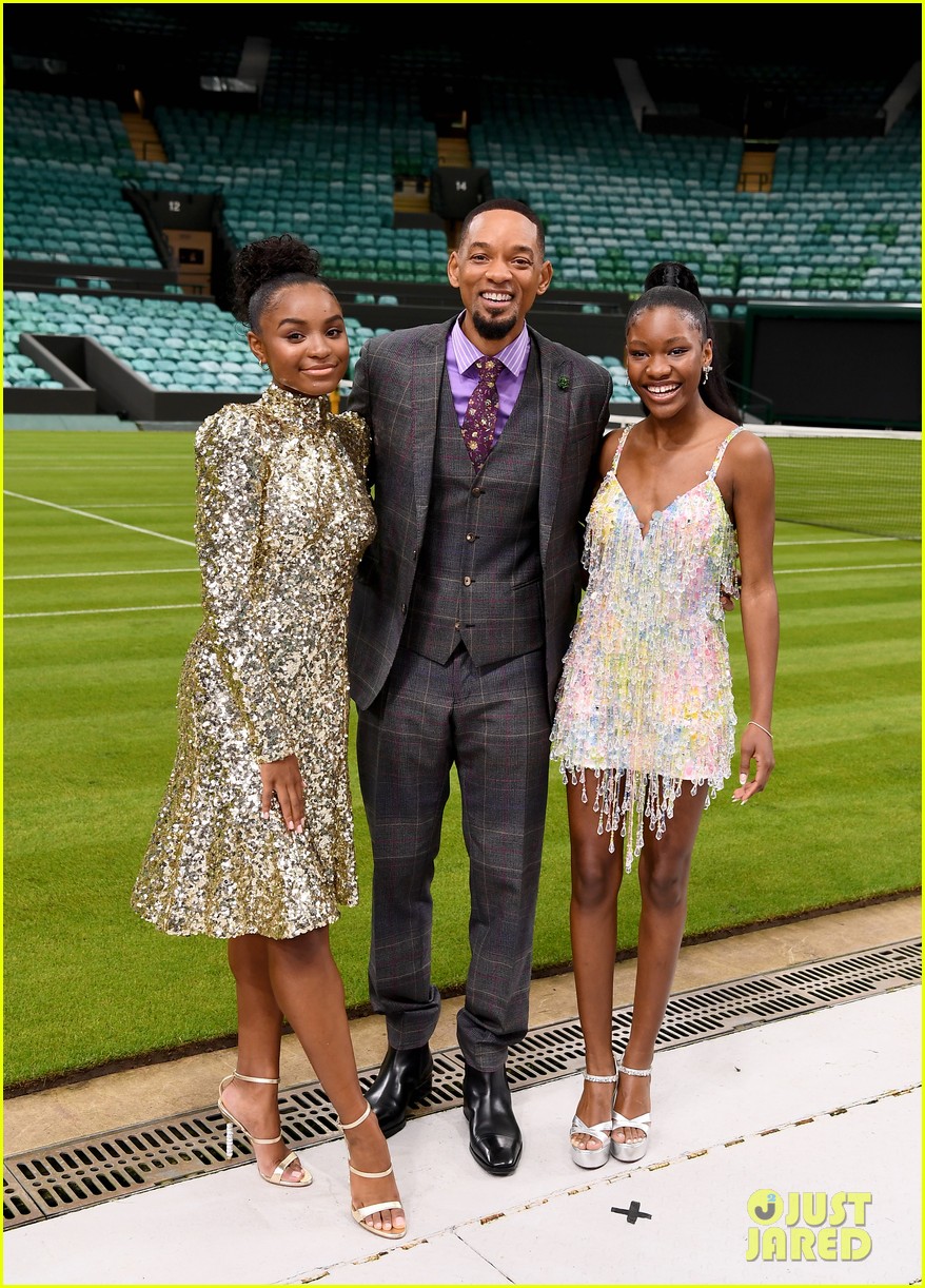 Saniyya Sidney & Demi Singleton Join Will Smith at 'King Richard' London Premiere