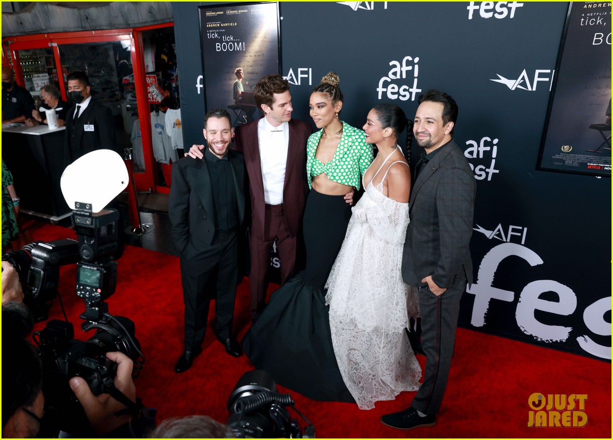 Vanessa Hudgens & Boyfriend Cole Tucker Make Their Red Carpet Debut at 'tick, tick...BOOM!' Premiere