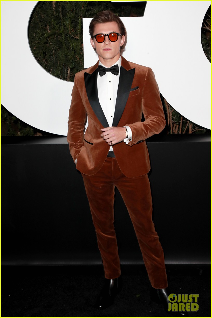 Tom Holland & Andrew Garfield Step Out for the GQ Men of the Year Awards 2021