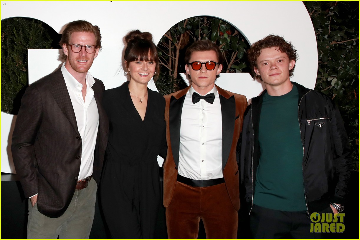 Tom Holland & Andrew Garfield Step Out for the GQ Men of the Year Awards 2021