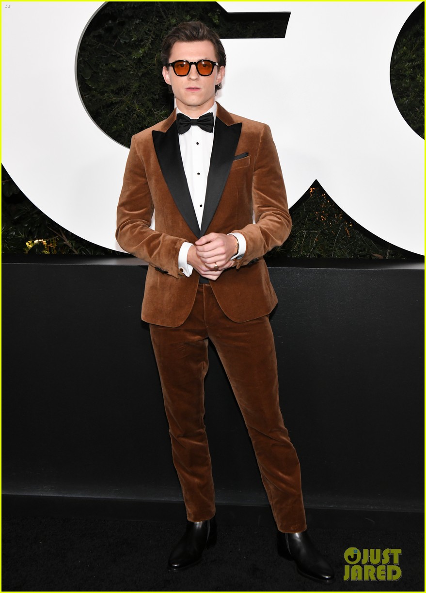 Tom Holland & Andrew Garfield Step Out for the GQ Men of the Year Awards 2021