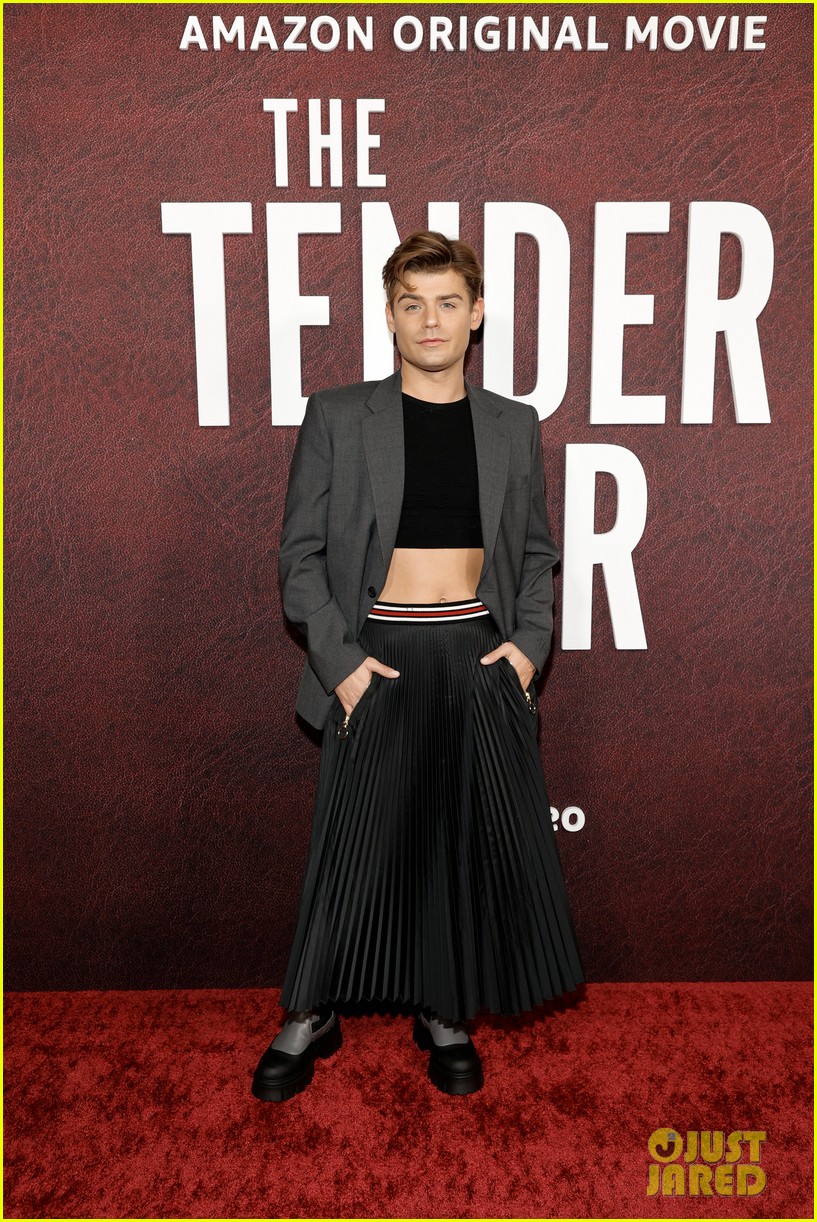 Daniel Ranieri Meets Up With Real Life J.R. Moehringer at 'The Tender Bar' Premiere