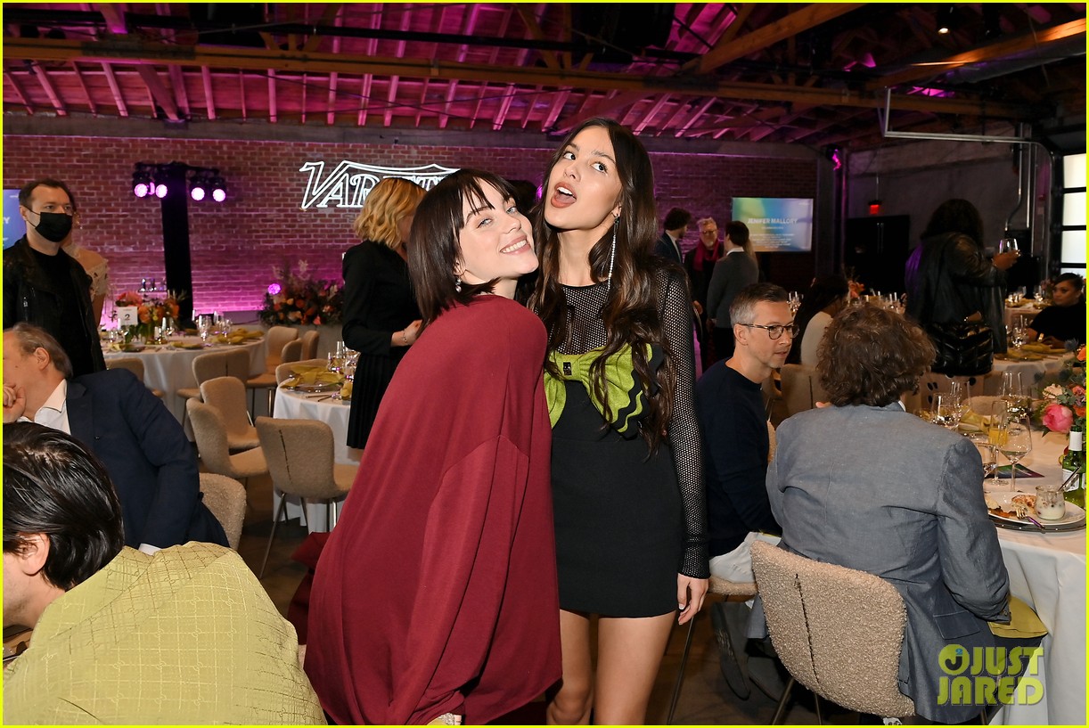 Olivia Rodrigo Hangs With Billie Eilish & More Stars at Variety Hitmakers Brunch