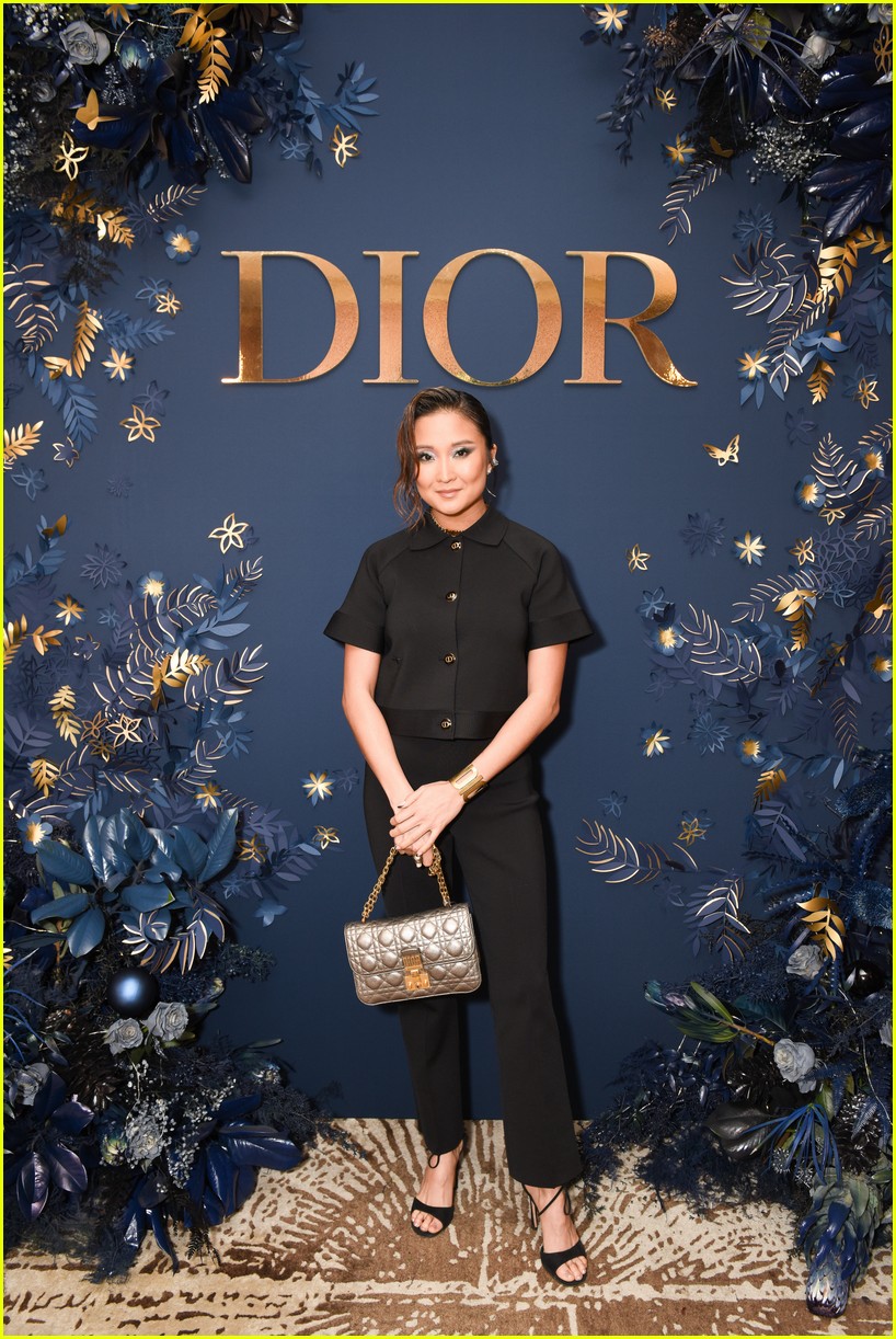 Kiernan Shipka & Ashley Park Step Out for Dior's Intimate Holiday Dinner in L.A.