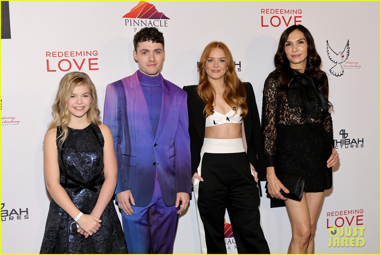 Abigail Cowen & Tom Lewis Premiere New Movie 'Redeeming Love'