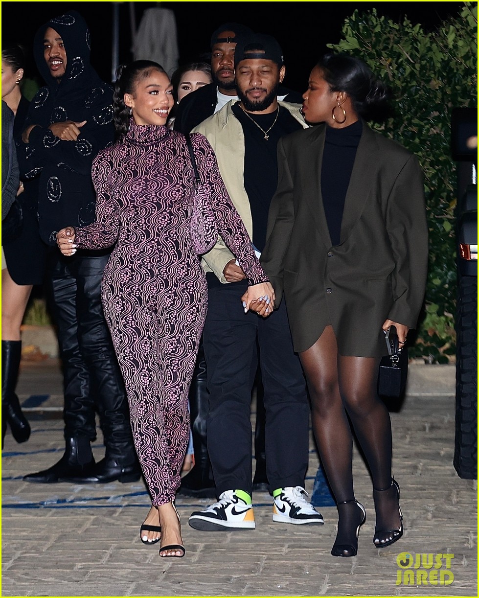 Normani & Ryan Destiny Join Lori Harvey at Her Birthday Dinner