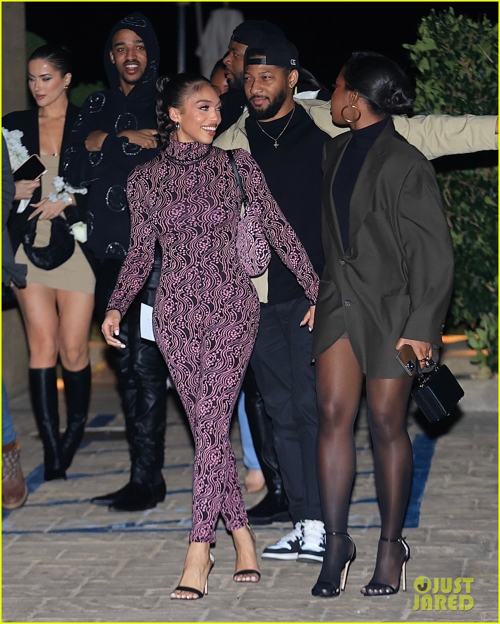 Normani & Ryan Destiny Join Lori Harvey at Her Birthday Dinner