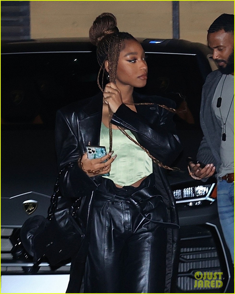 Normani & Ryan Destiny Join Lori Harvey at Her Birthday Dinner