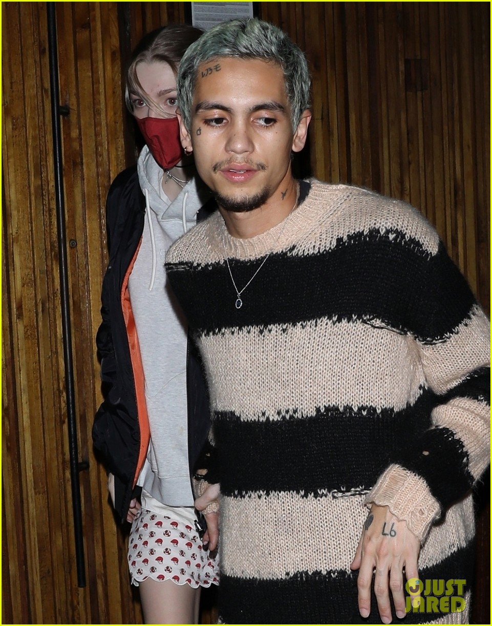Hunter Schafer Enjoys Night Out with 'Euphoria' Co-Star Dominic Fike