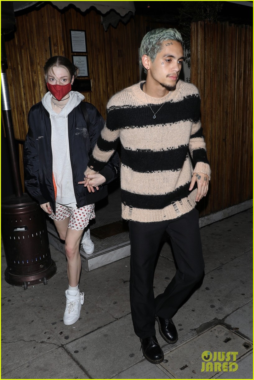 Hunter Schafer Enjoys Night Out with 'Euphoria' Co-Star Dominic Fike