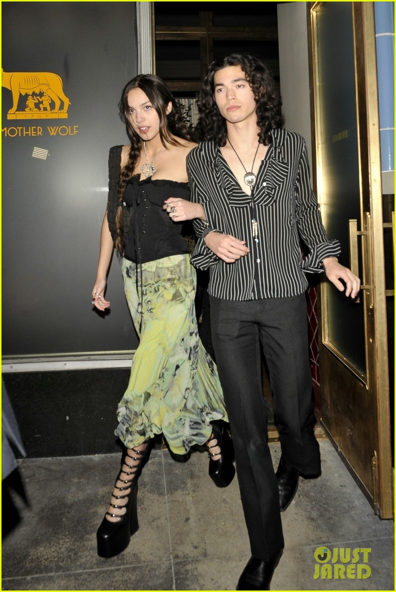 Olivia Rodrigo & Conan Gray Link Arms As They Leave a Spotify Party in LA